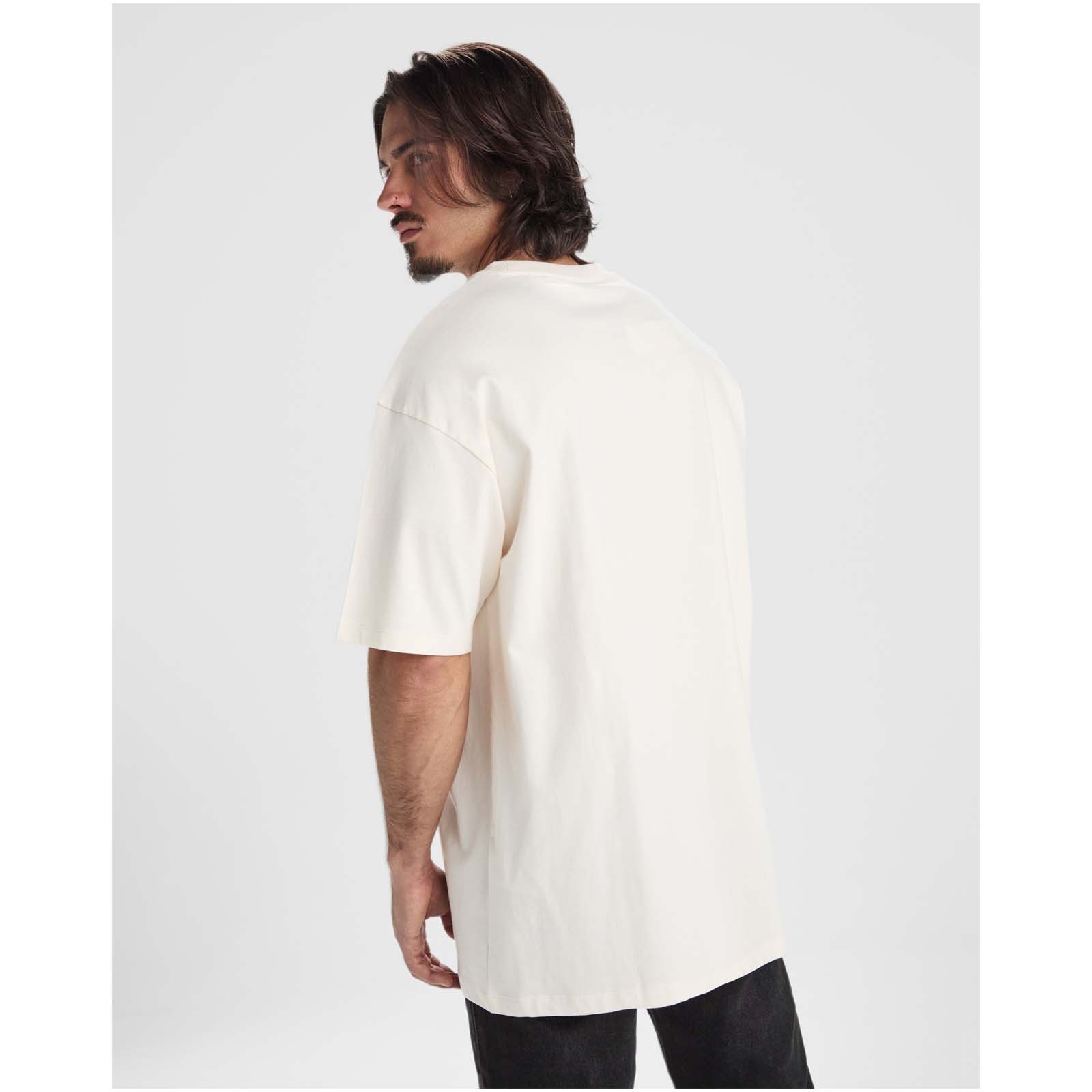 Bull kortermet oversize unisex T-skjorte med trykk
