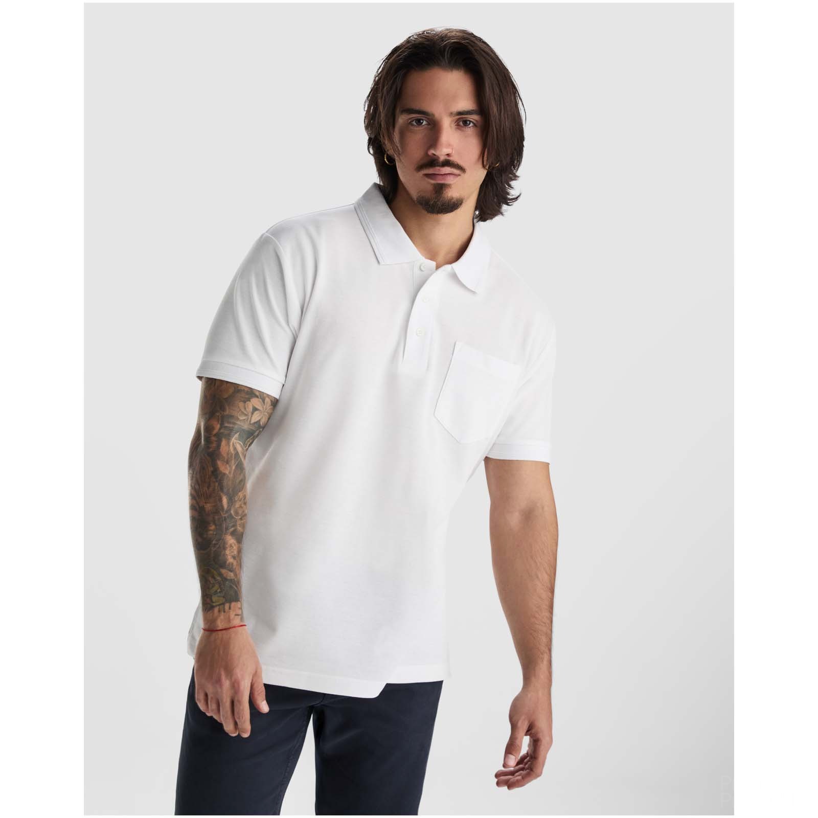 Centauro Premium kortermet unisexpolo med logo