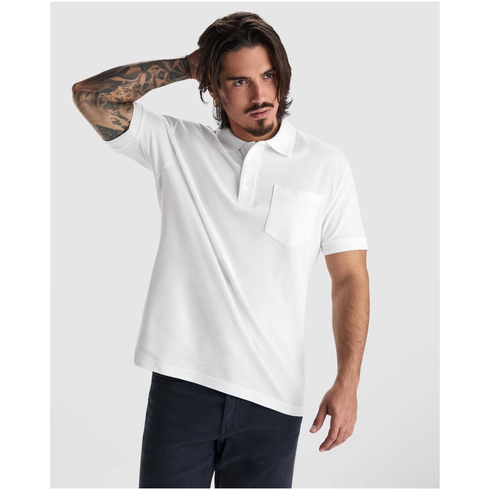 Centauro Premium kortermet unisexpolo med logo