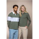 Clyde unisex organic rugby polo sweatshirt - image 4