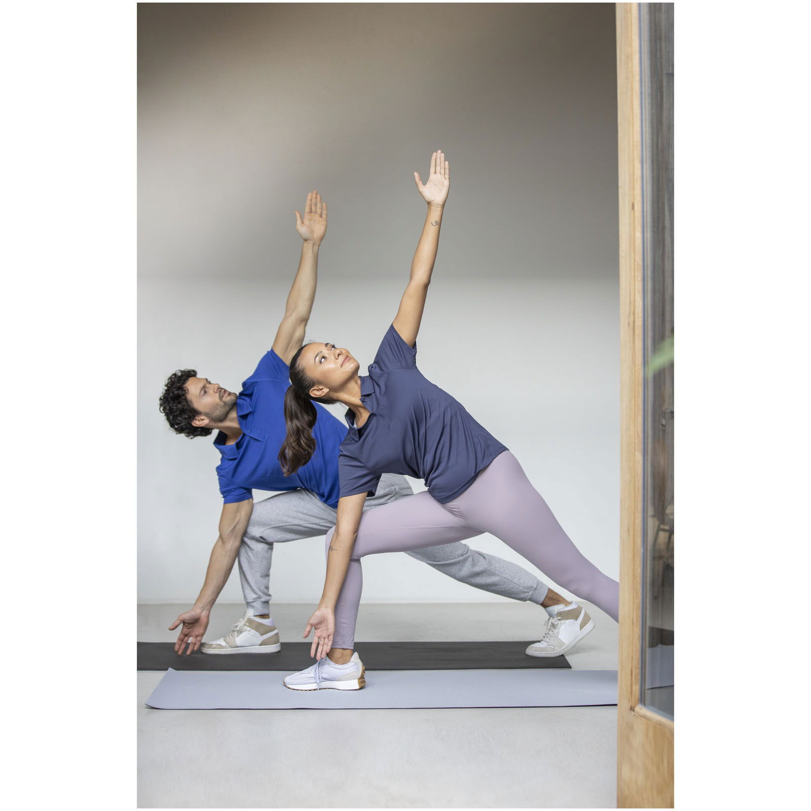 Deimos kortärmad pikétröja för dam med snygg passform