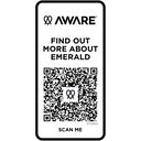 Emerald short sleeve unisex Aware™ recycled polo - image 7