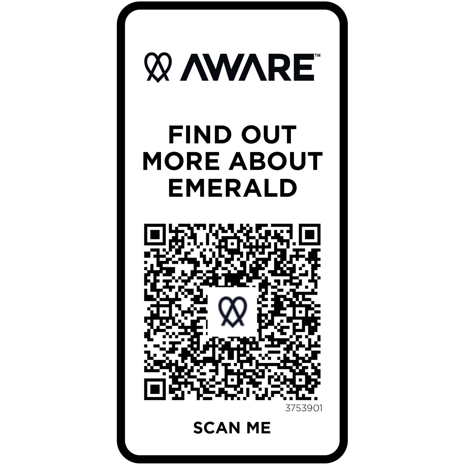 Emerald short sleeve unisex Aware™ recycled polo