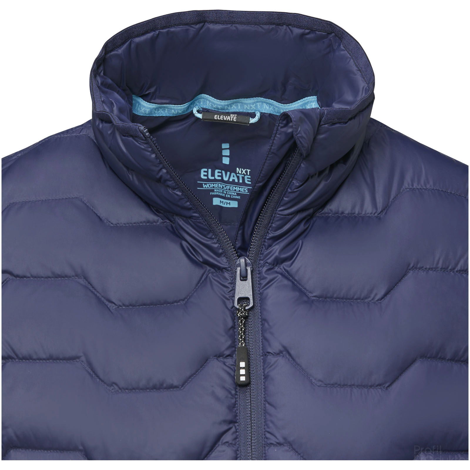 Epidote dunvest i GRS-resirkulert materiale for dame med logo