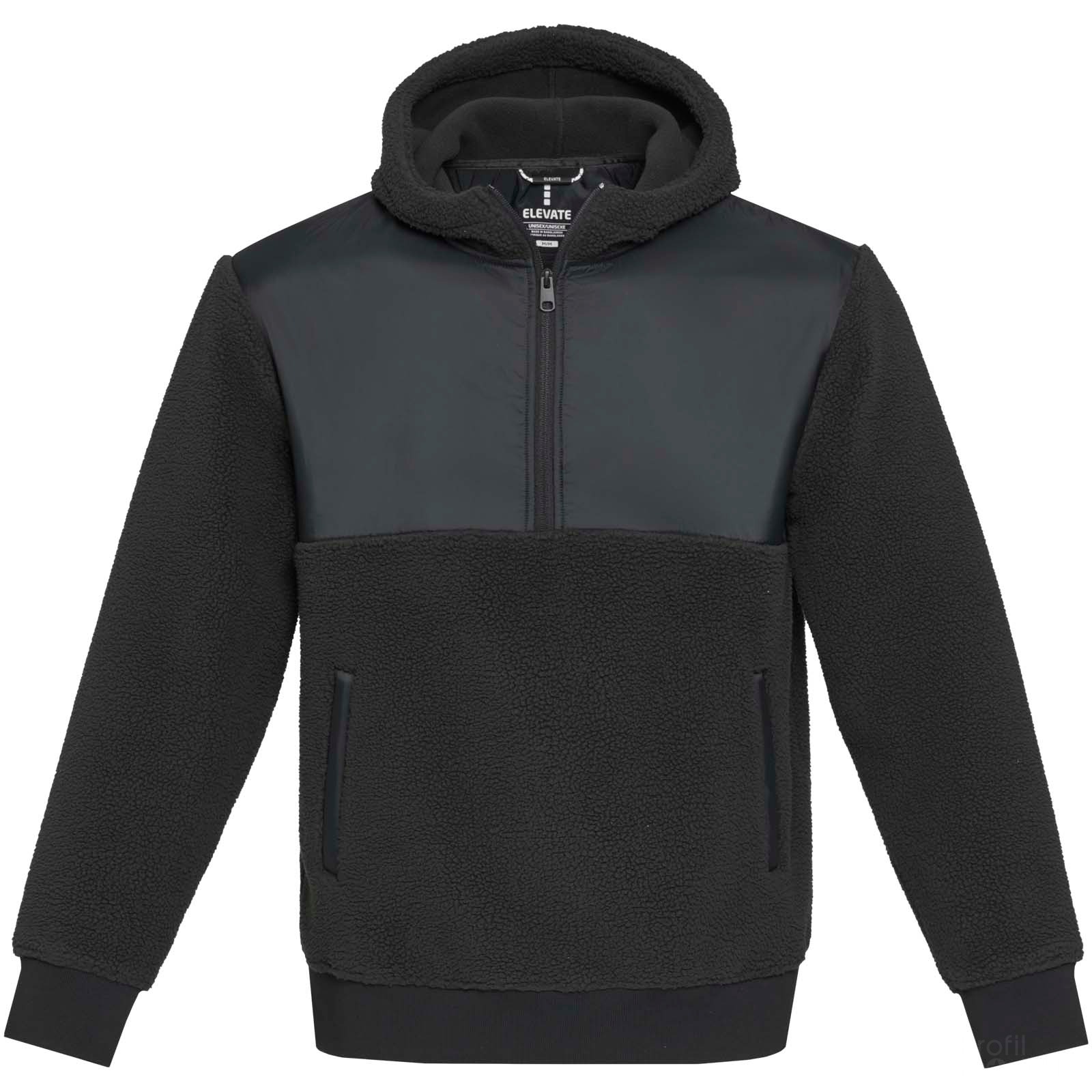 Evans unisex sherpa fleece i återvunnet material