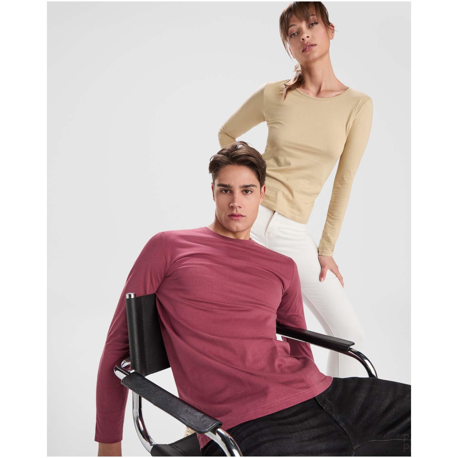 Extreme 160 g/m² långärmad T-shirt för herr