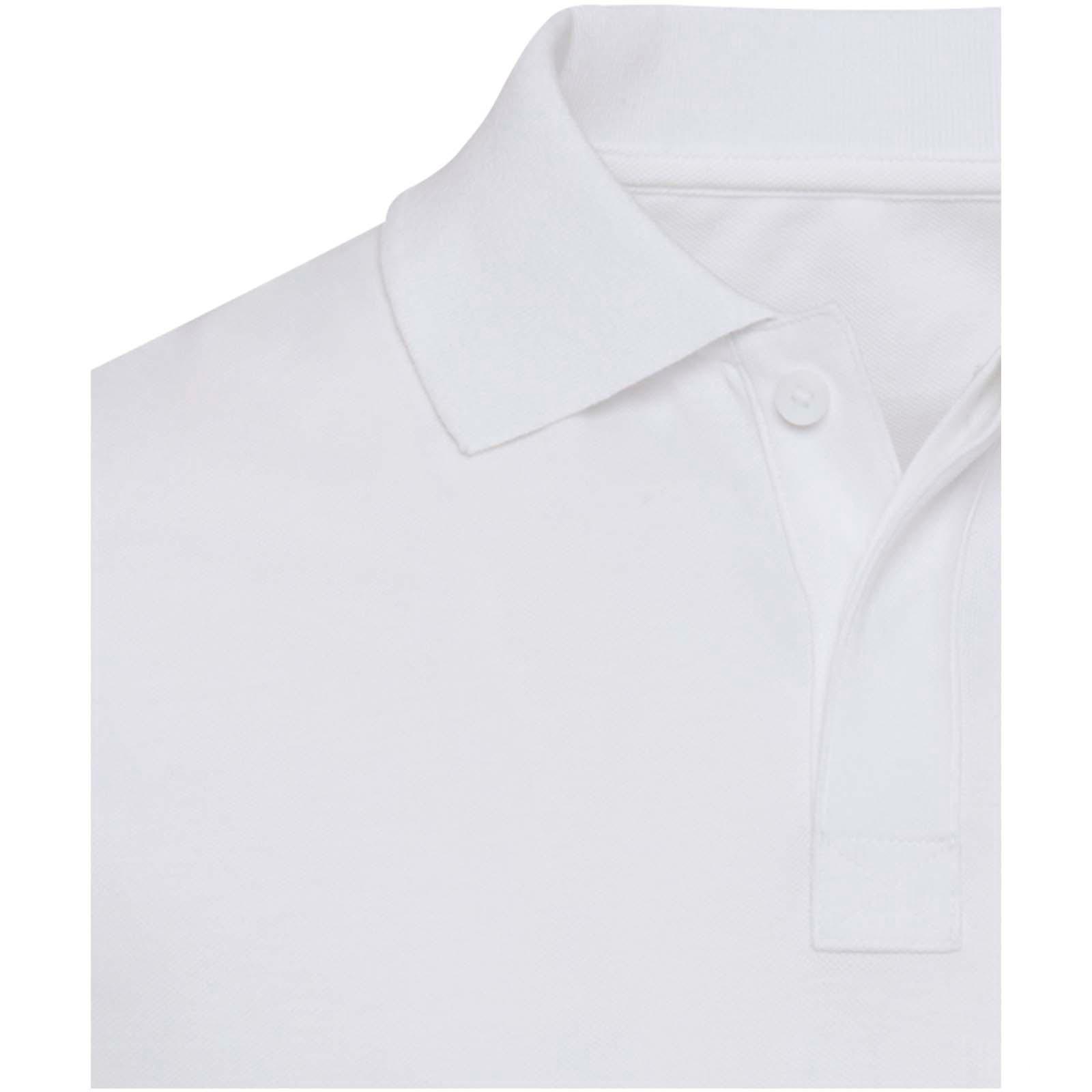 Graphite 180 g/m² kortärmad unisex-pikétröja av ekologiskt OCS-material
