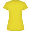 Montecarlo kortermet teknisk T-skjorte for dame med trykk - bilde 2