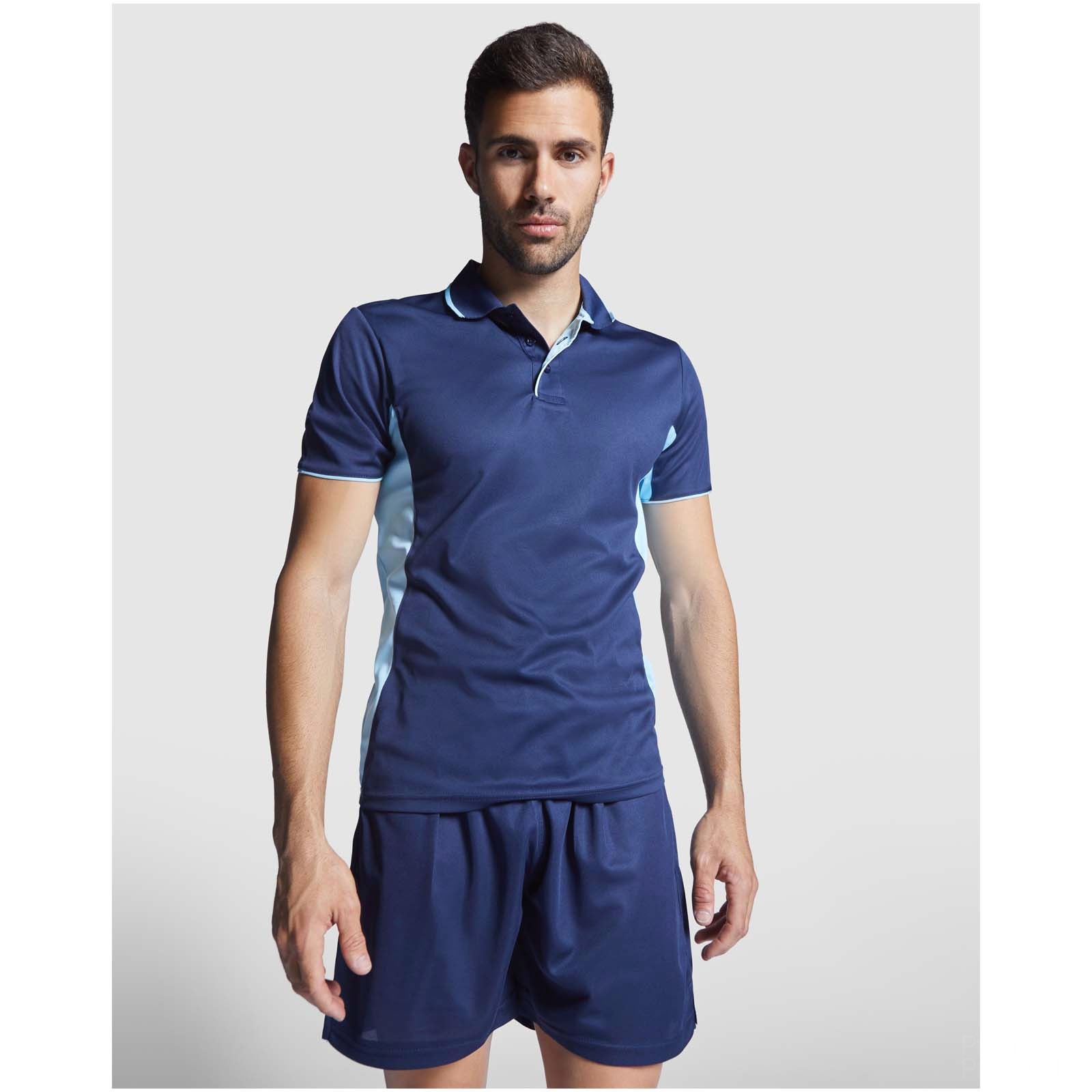 Montmelo kortärmad unisex sportpolo