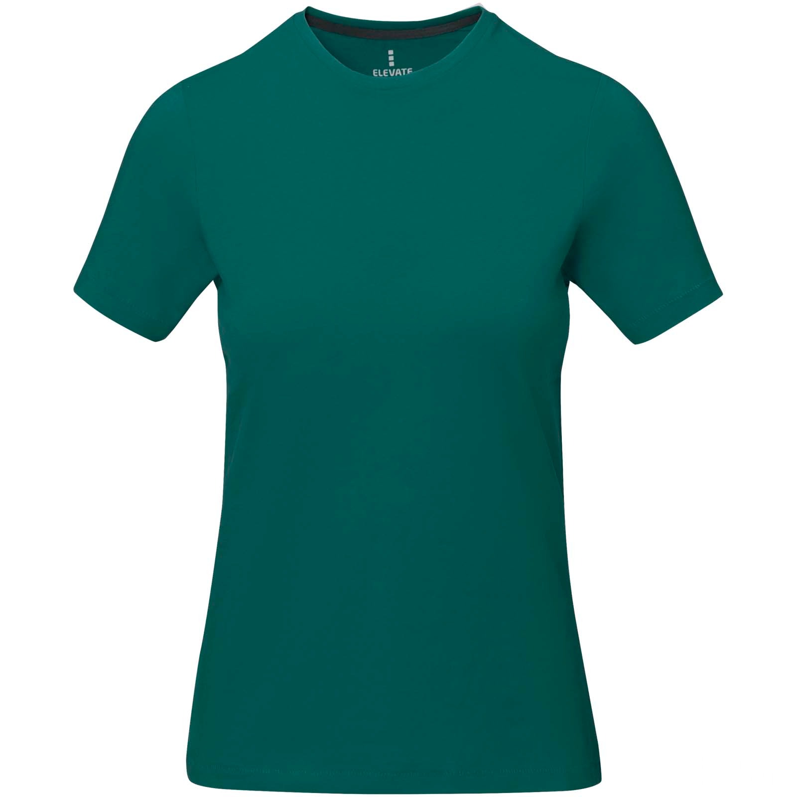 Nanaimo short sleeve women's t-shirt - Skogsgrön, front view