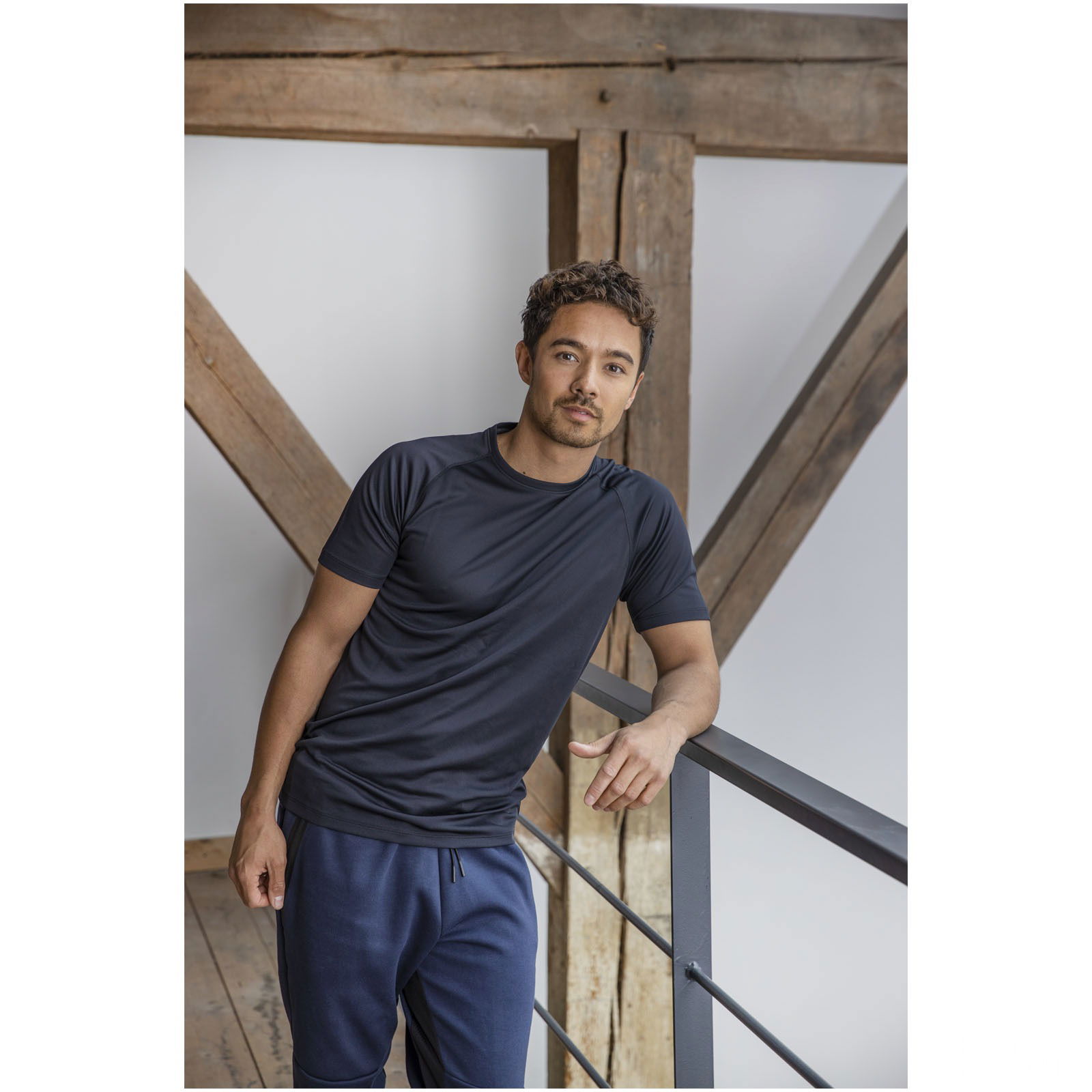 Niagara kortärmad funktions t-shirt för herr