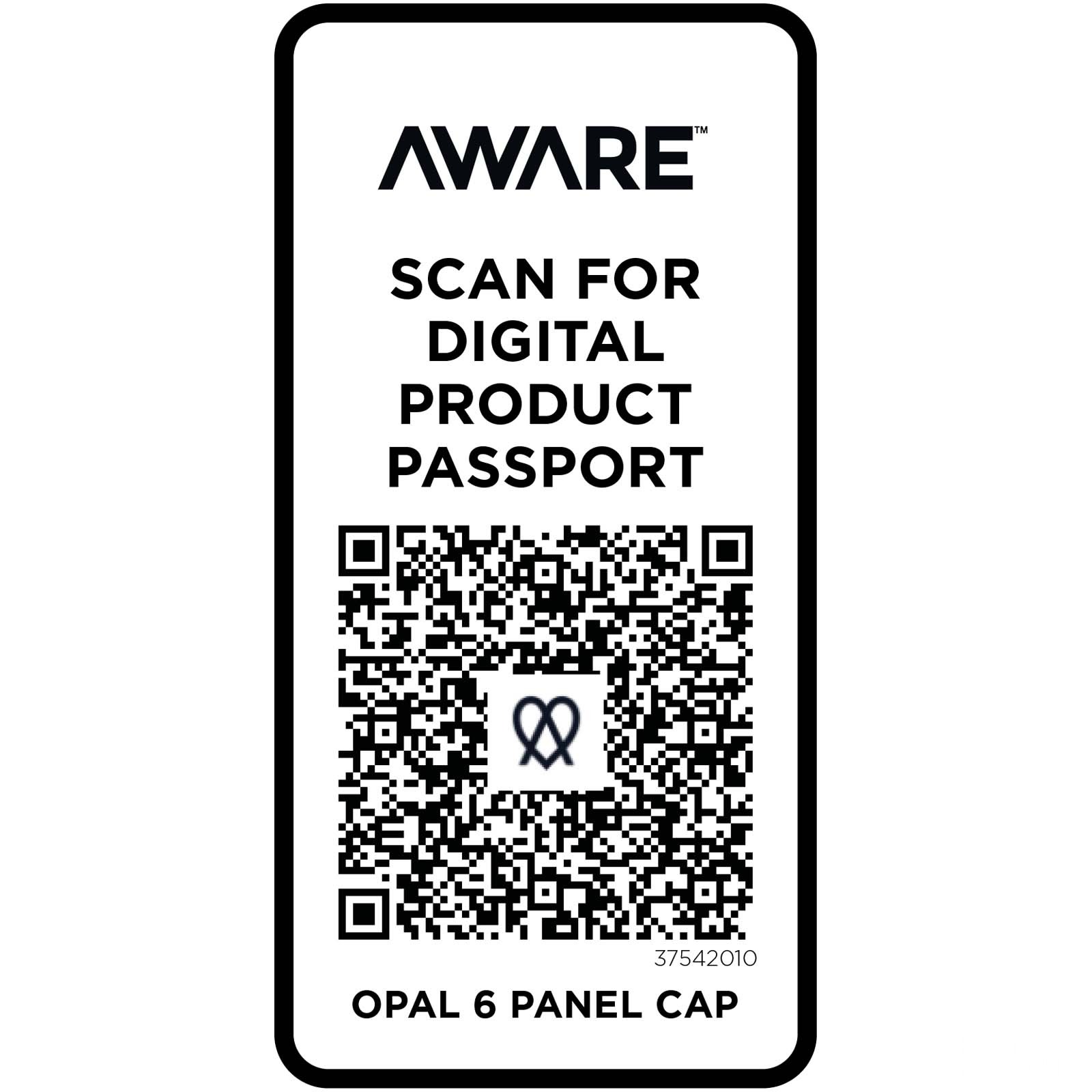 Opal 6 panel 240 g/m2 Aware™ recycled cap