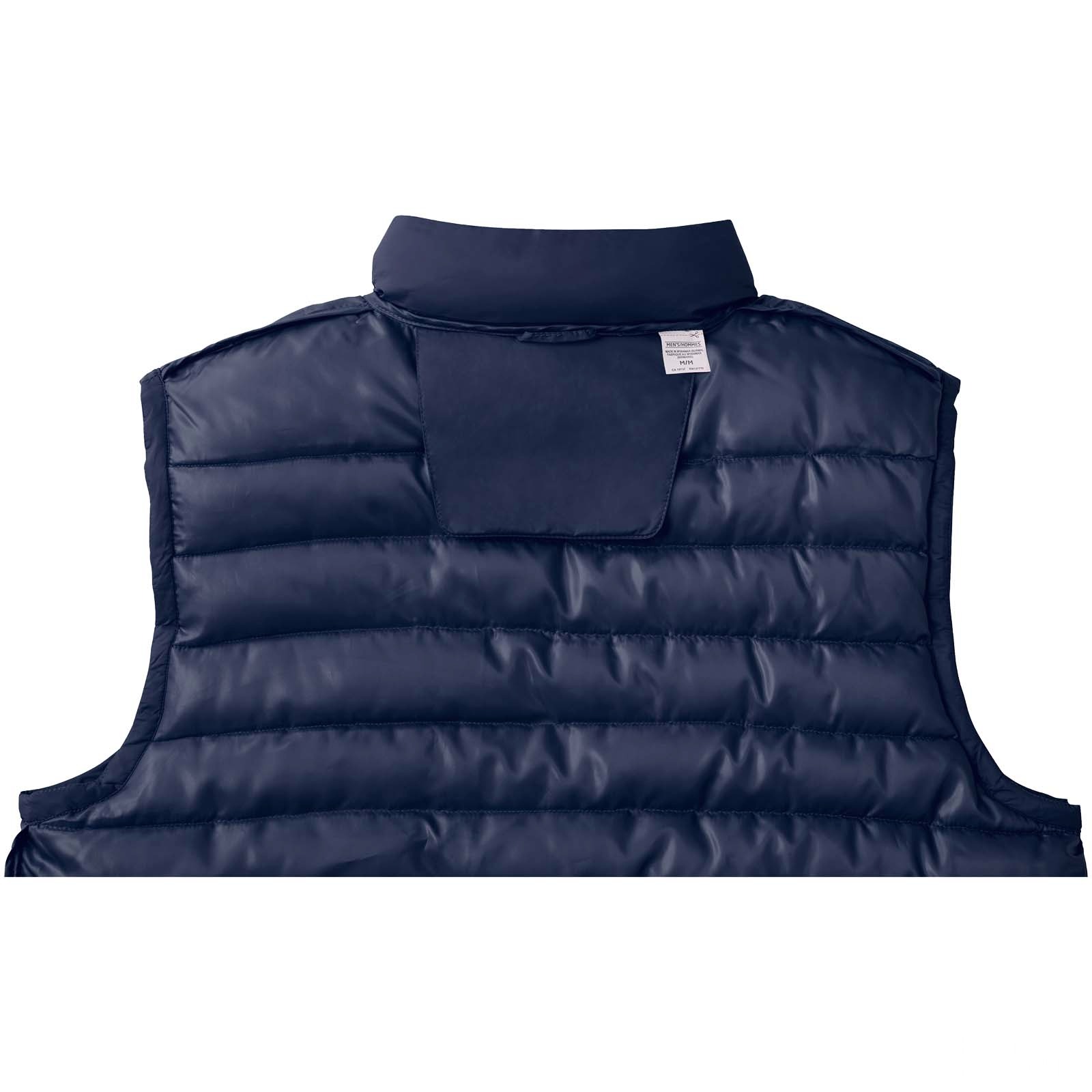 Pallas vest herre av resirkulerte materialer med trykk