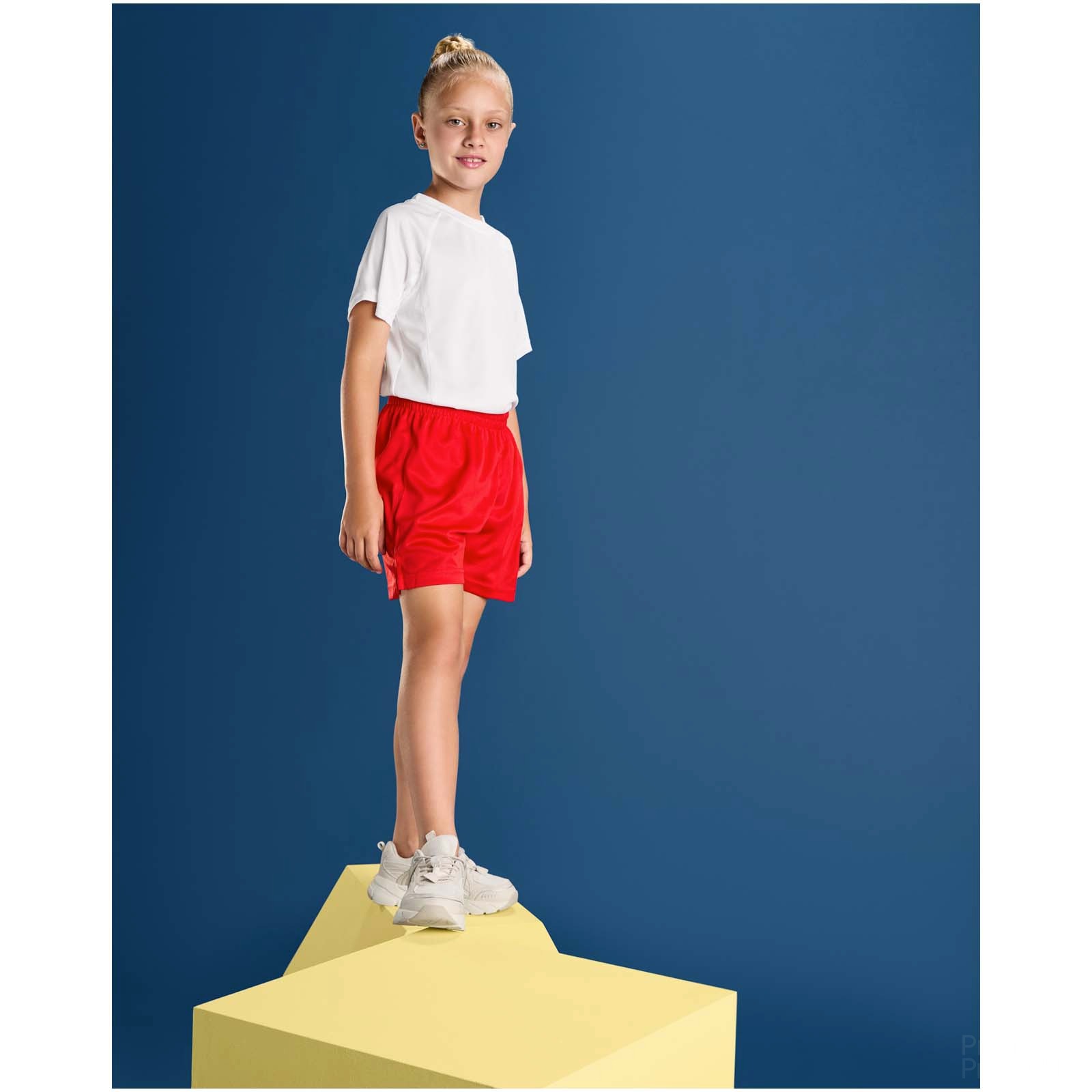 Player 140 g/m² sportshorts för barn