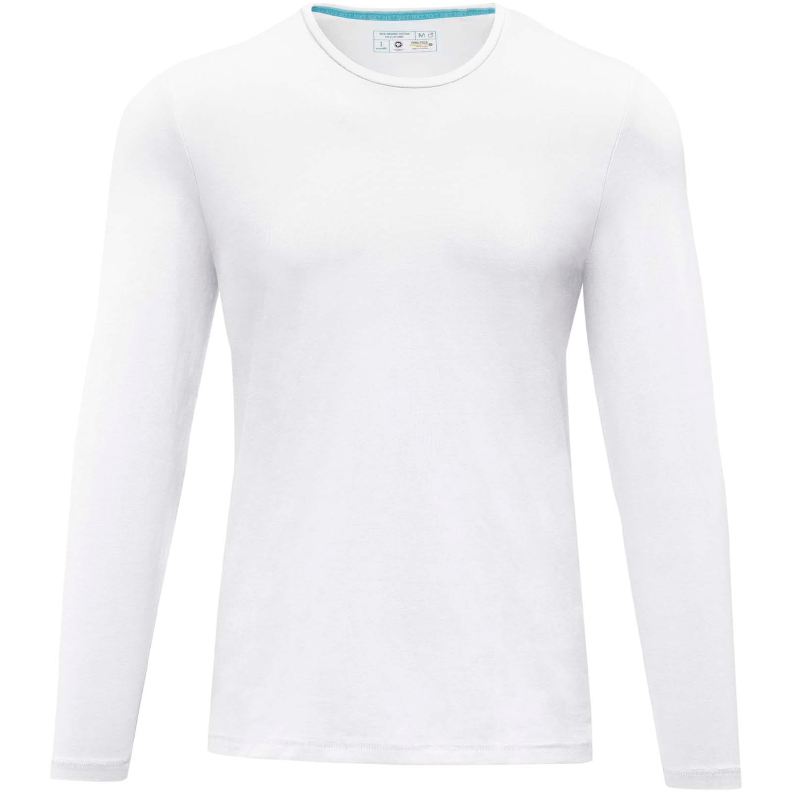 Ponoka långärmad ekologisk t-shirt herr