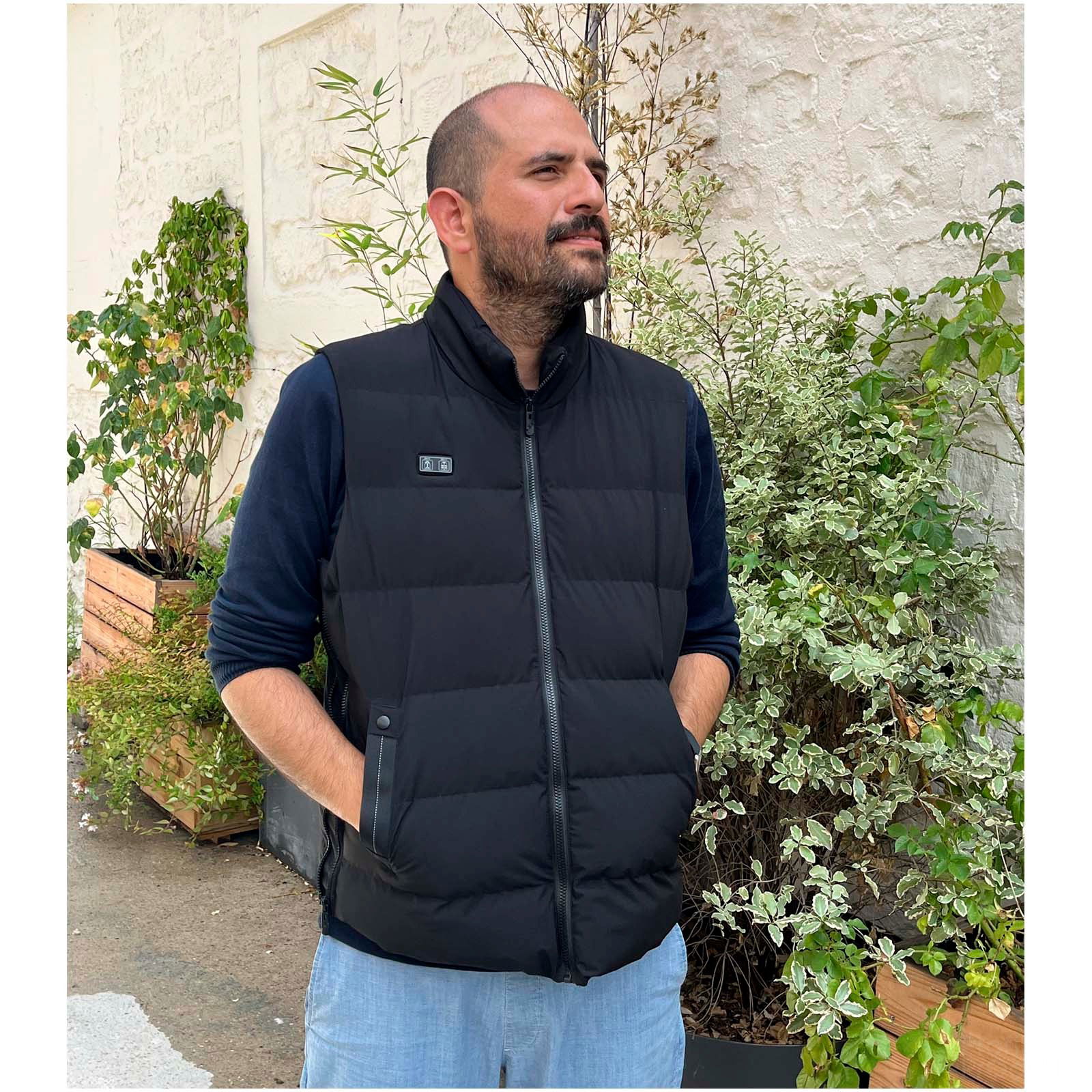 SCX.design G01 heated bodywarmer with power bank