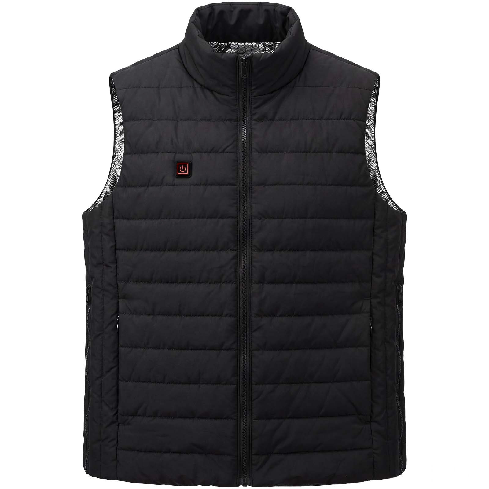 SCX.design G03 ThermoVest uppvärmd väst - Svart, framsida