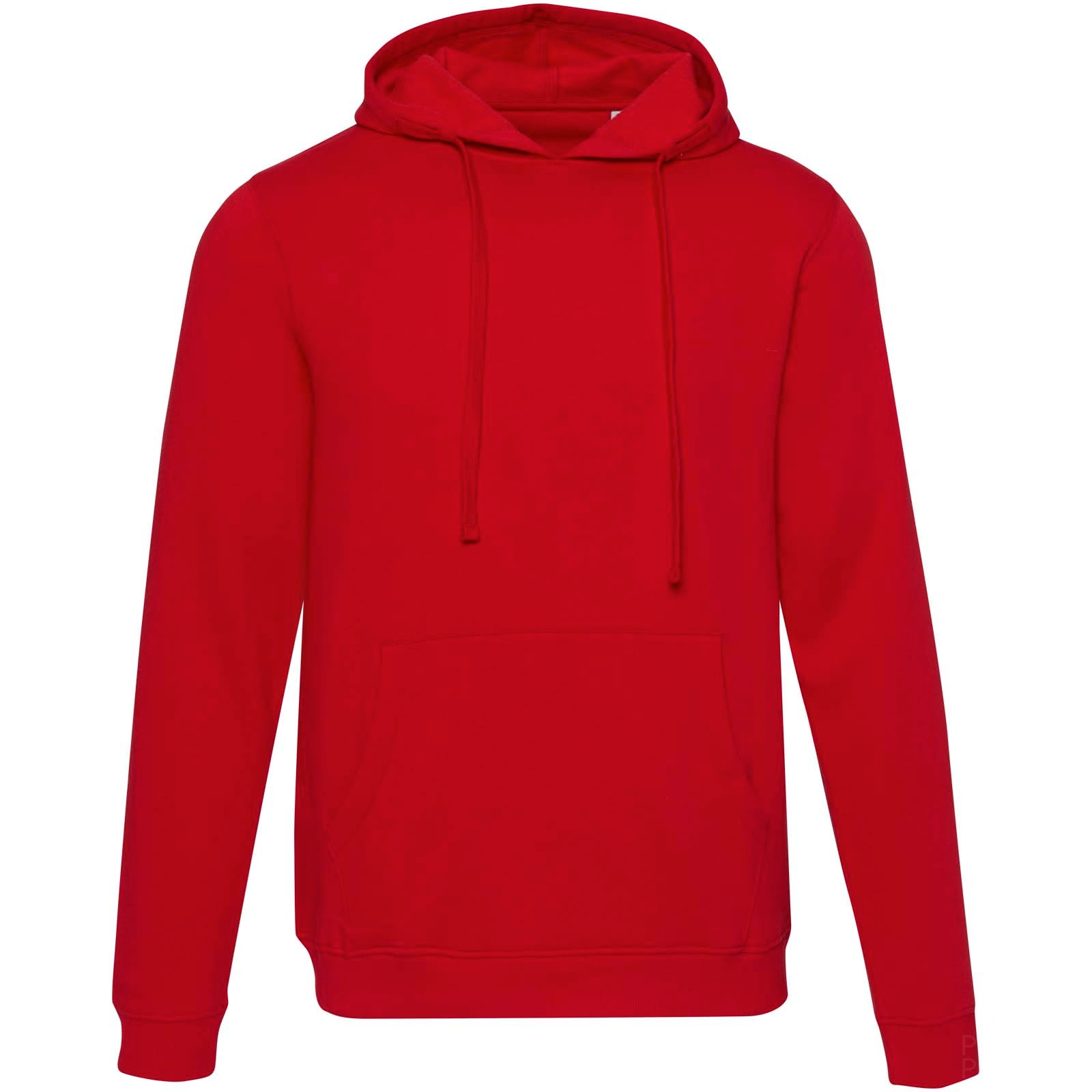 Spinel unisex huvtröja - Röd, forside