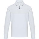 Zeus long sleeve unisex half zip polo - image 2
