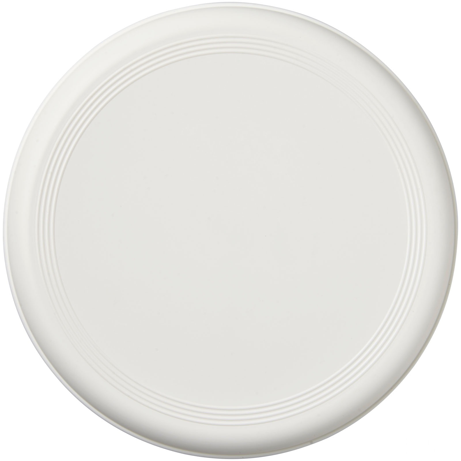 Crest resirkulert frisbee med trykk - Vit, forside