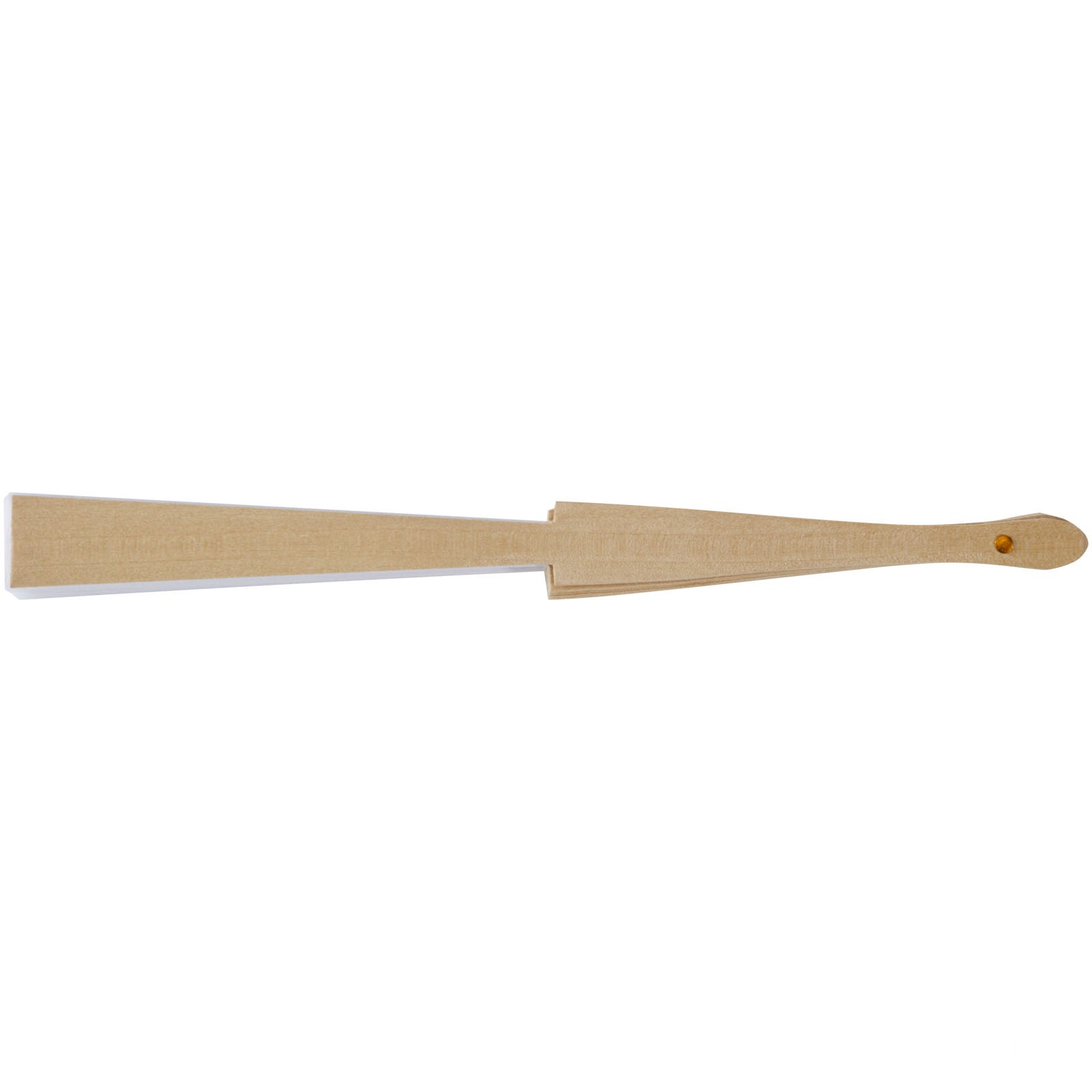 Manuela vifte med trykk - Vit, forside