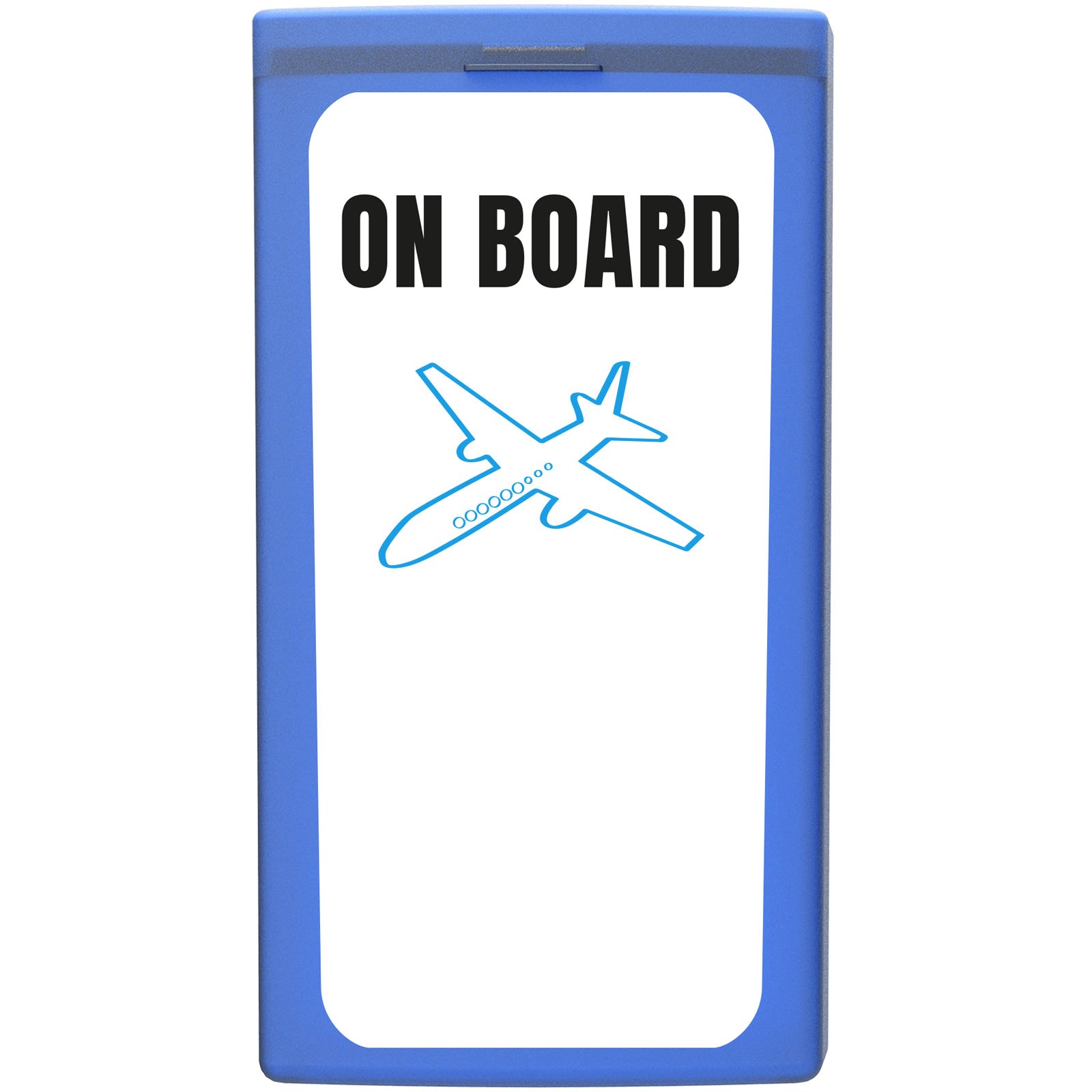 MiniKit Om bord - Transparent blå, forside