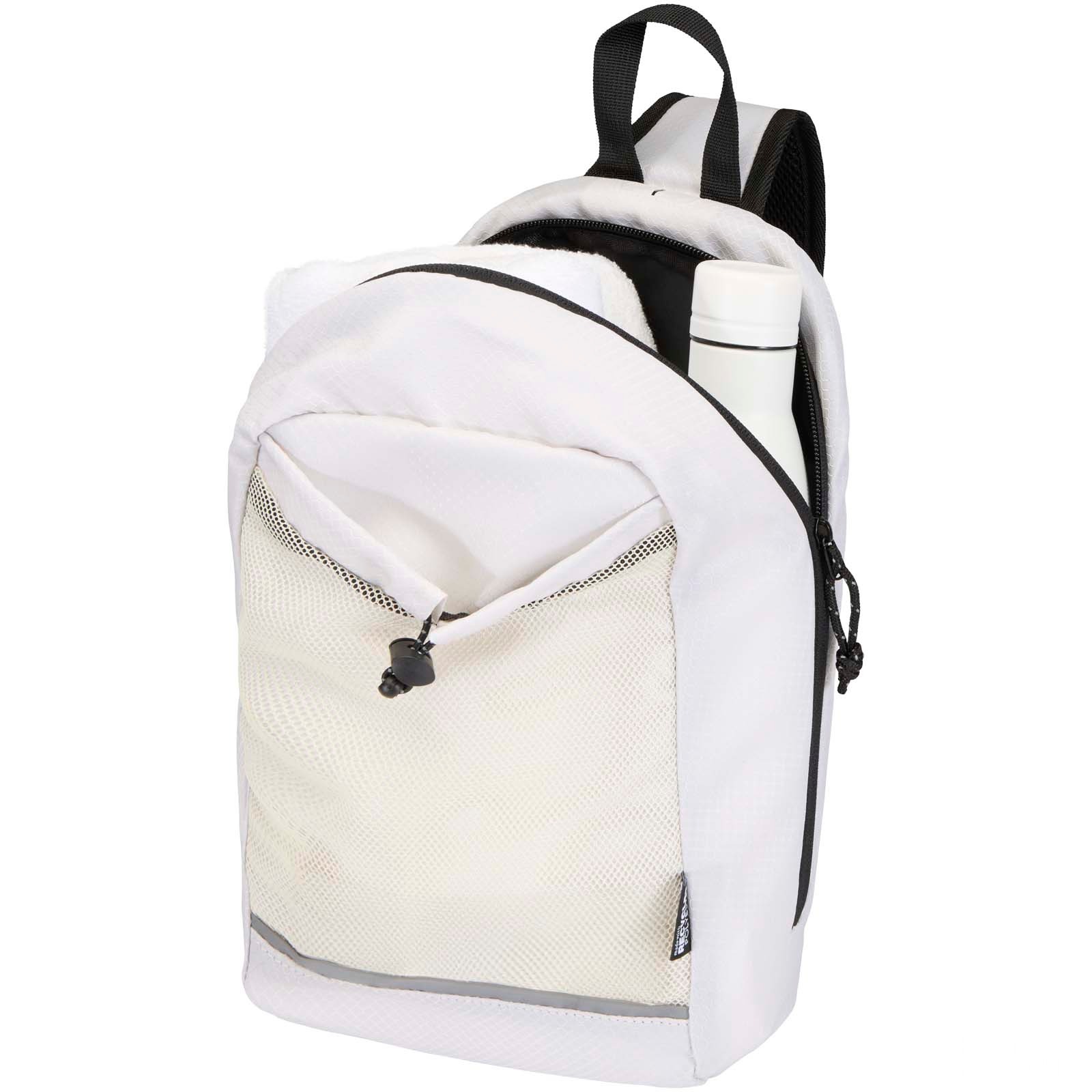 Nomad skulderveske for væskeoppbevaring av GRS-gjenvunnet materiale, 6 l med trykk