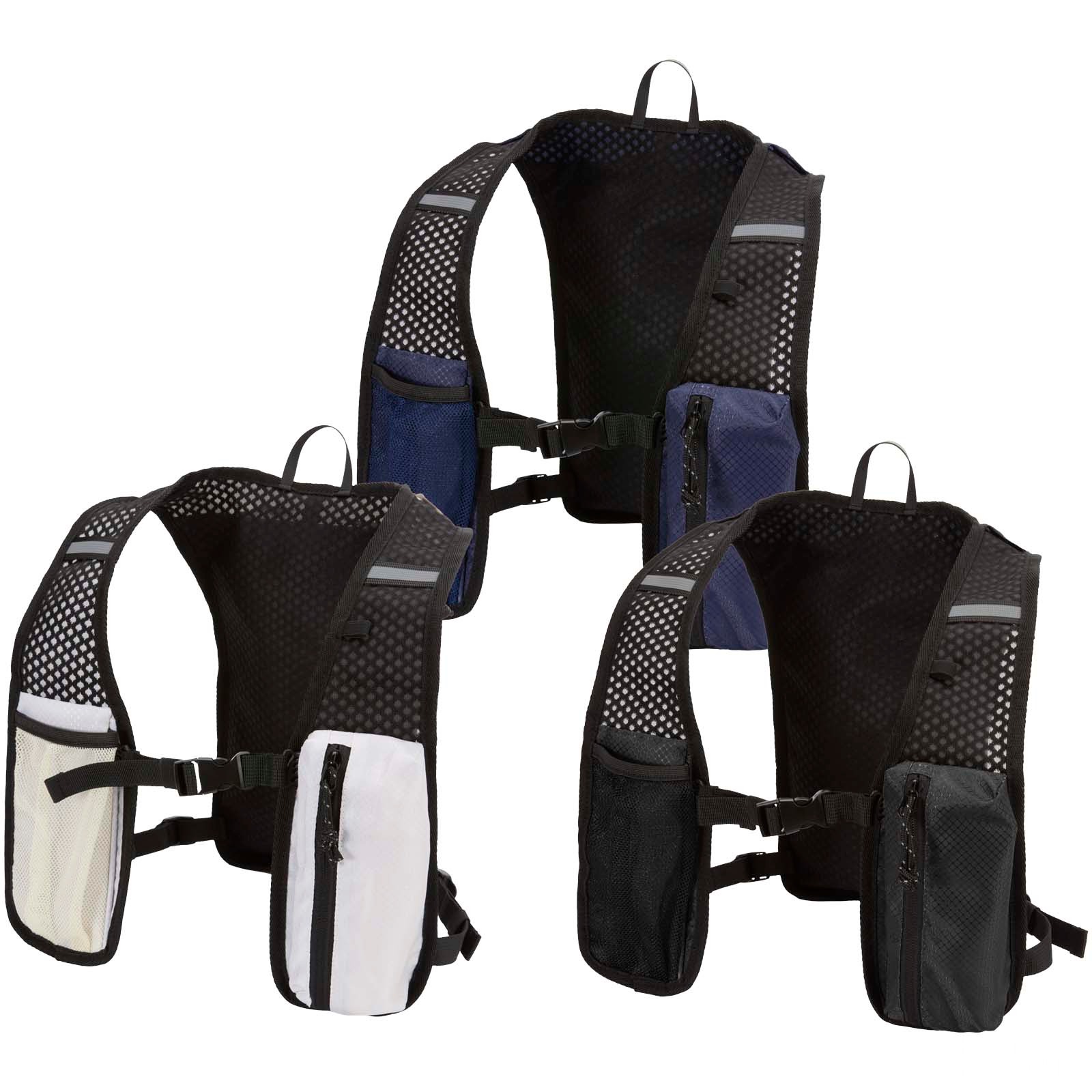Nomad løpevest med drikkesystem av GRS-gjenvunnet materiale, 5L med trykk