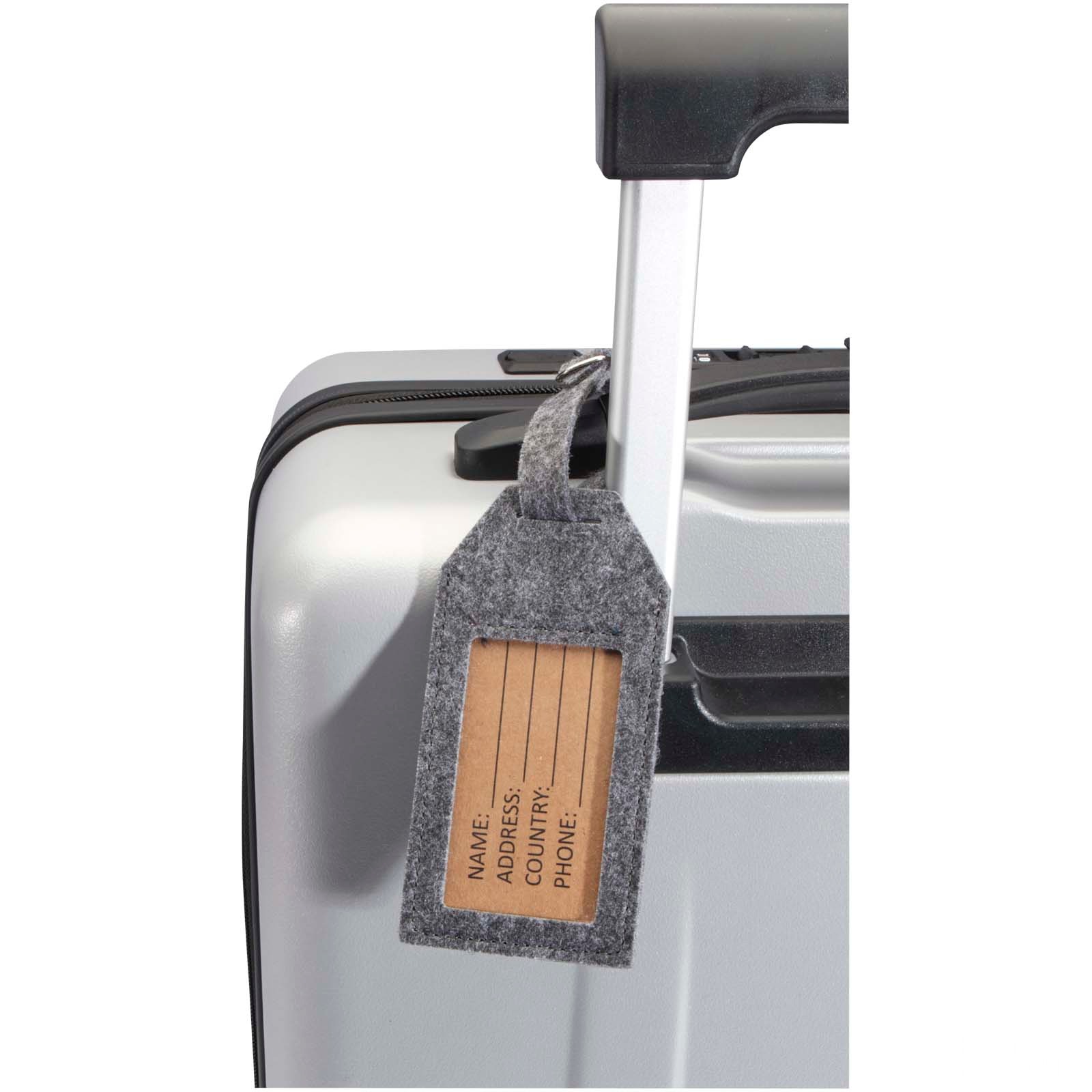 Tie bagasjelapp med logo