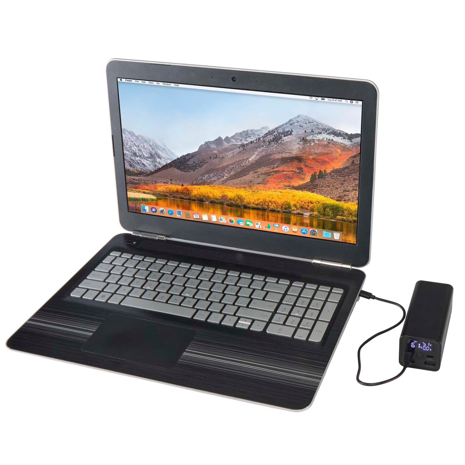 Acamar 20 000 mAh 70 W powerbank för bärbar dator av återvunnen aluminium