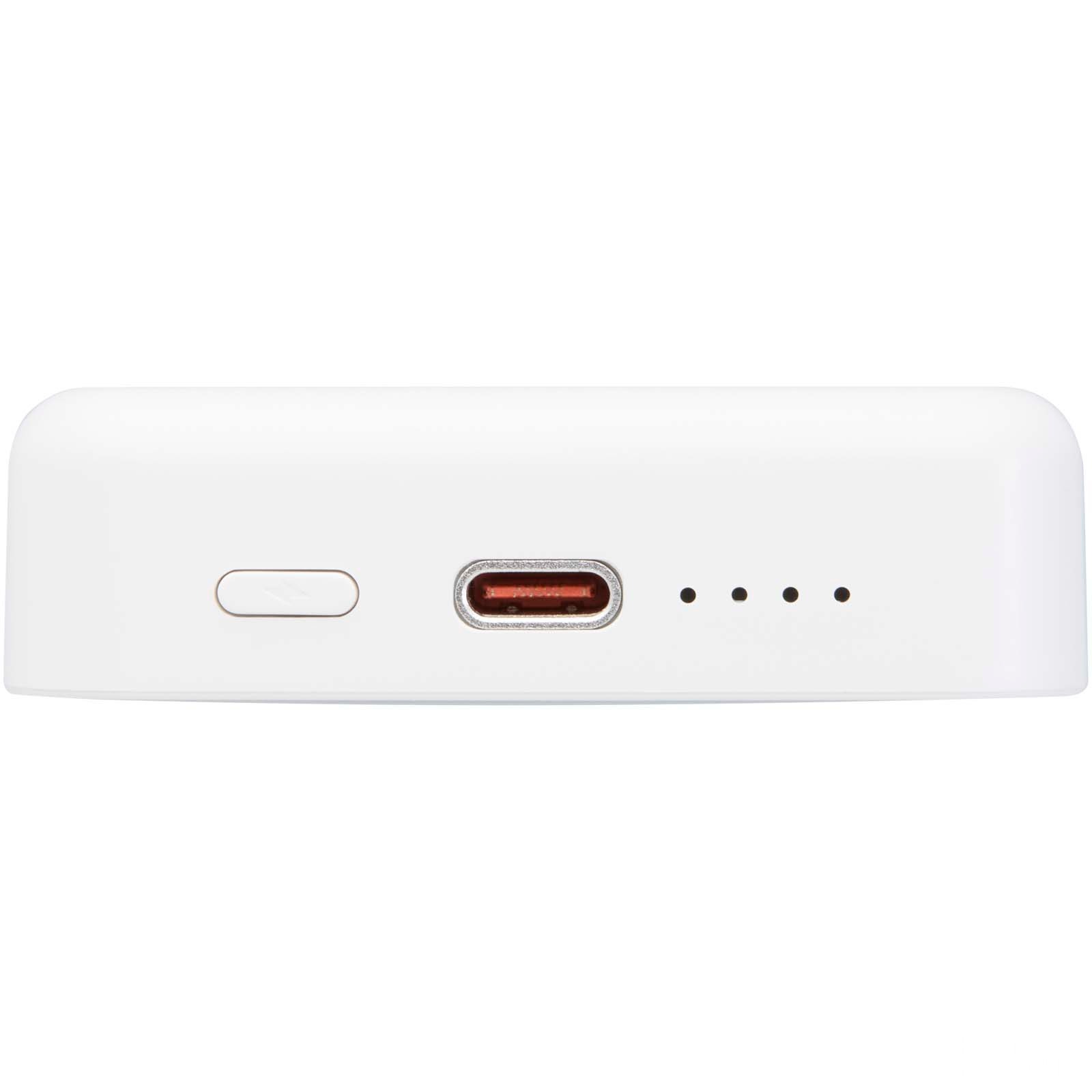 Acrab 10 000 mAh 15 W magnetisk trådløs powerbank med 20 W PD av resirkulert plast med logo