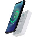 Acrab 10 000 mAh 15 W magnetisk trådløs powerbank med 20 W PD av resirkulert plast med logo - bilde 2