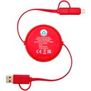 Alasia 5-i-1 100 cm utdragbar datasynkroniserings- och 45 W snabbladdningskabel av återvunnen plast och aluminium - bild 3