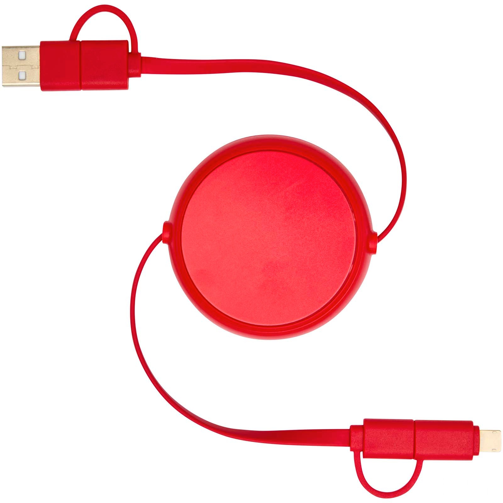 Alasia 5-i-1 100 cm utdragbar datasynkroniserings- och 45 W snabbladdningskabel av återvunnen plast och aluminium