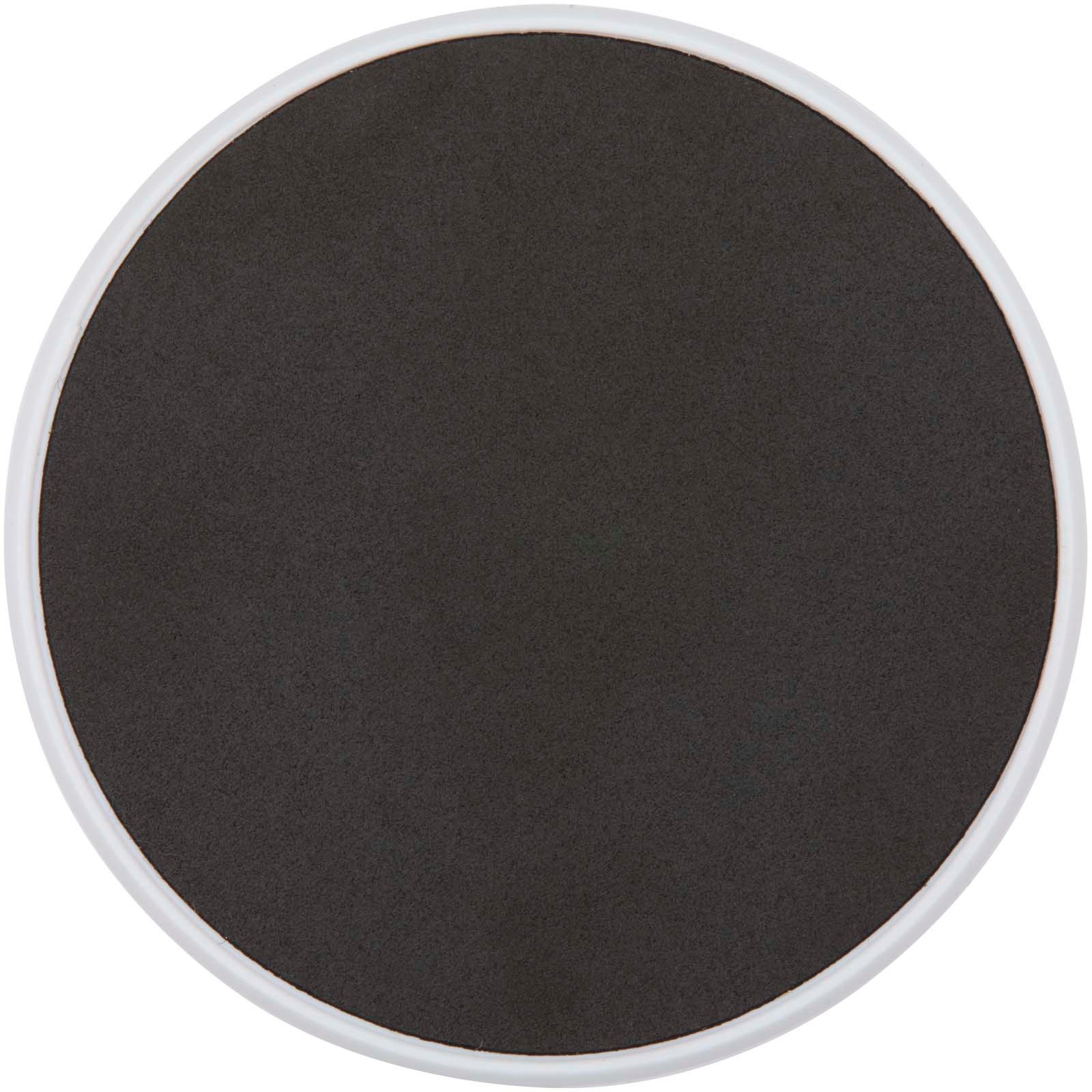 Alcor recycled plastic foldeable magnetic phone stand with bamboo details