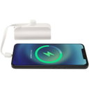 Alnair 5 000 mAh 10 W Type-C powerbank av resirkulert plast med innebygd flipstativ og 2-i-1-kabel med trykk - bilde 4