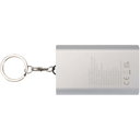 Arcturus 2 000 mAh powerbank i resirkulert aluminium med nøkkelring - bilde 3