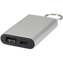 Arcturus 2 000 mAh powerbank i resirkulert aluminium med nøkkelring - bilde 5