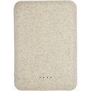 Asama 5000 mAh trådlös powerbank i halm - bild 1