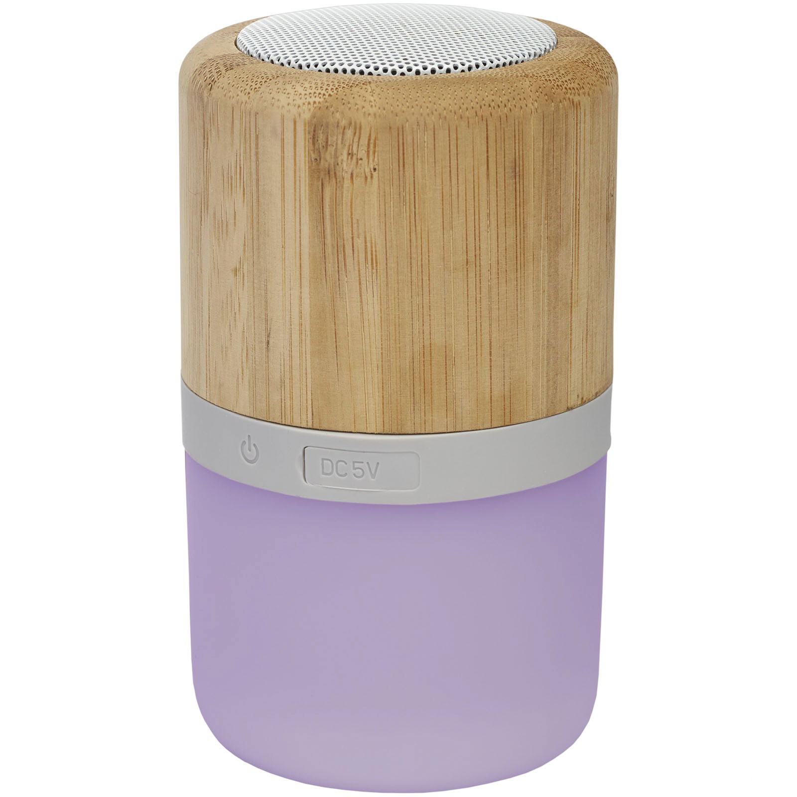 Aurea  Bluetooth® högtalare i bambu med ljus