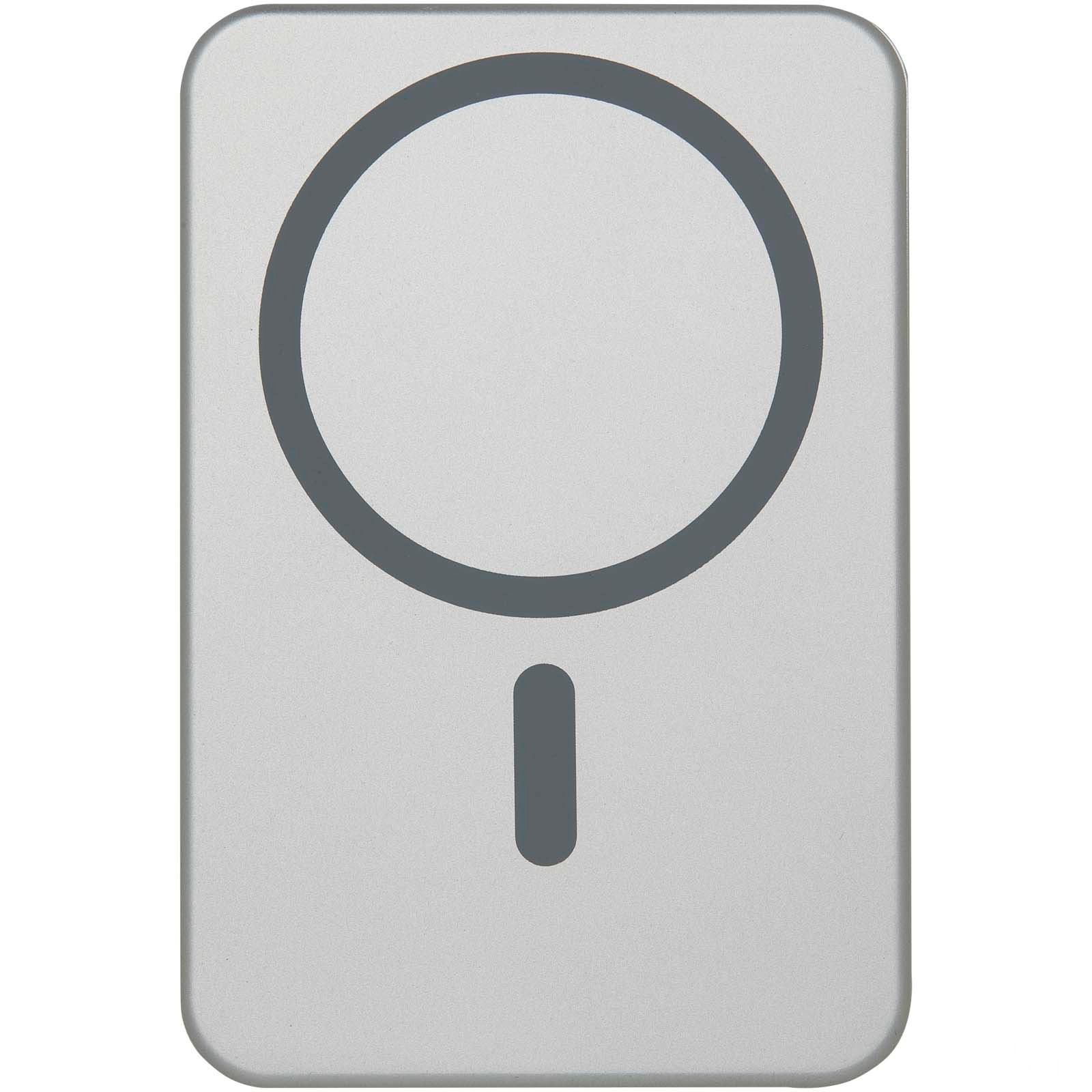 Avis 5000 mAh magnetisk powerbank i RCS-återvunnet aluminium 