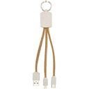 Bates wheat straw and cork 3-in-1 charging cable - image 3