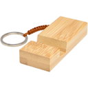 Bosona bamboo phone holder with keychain - image 4