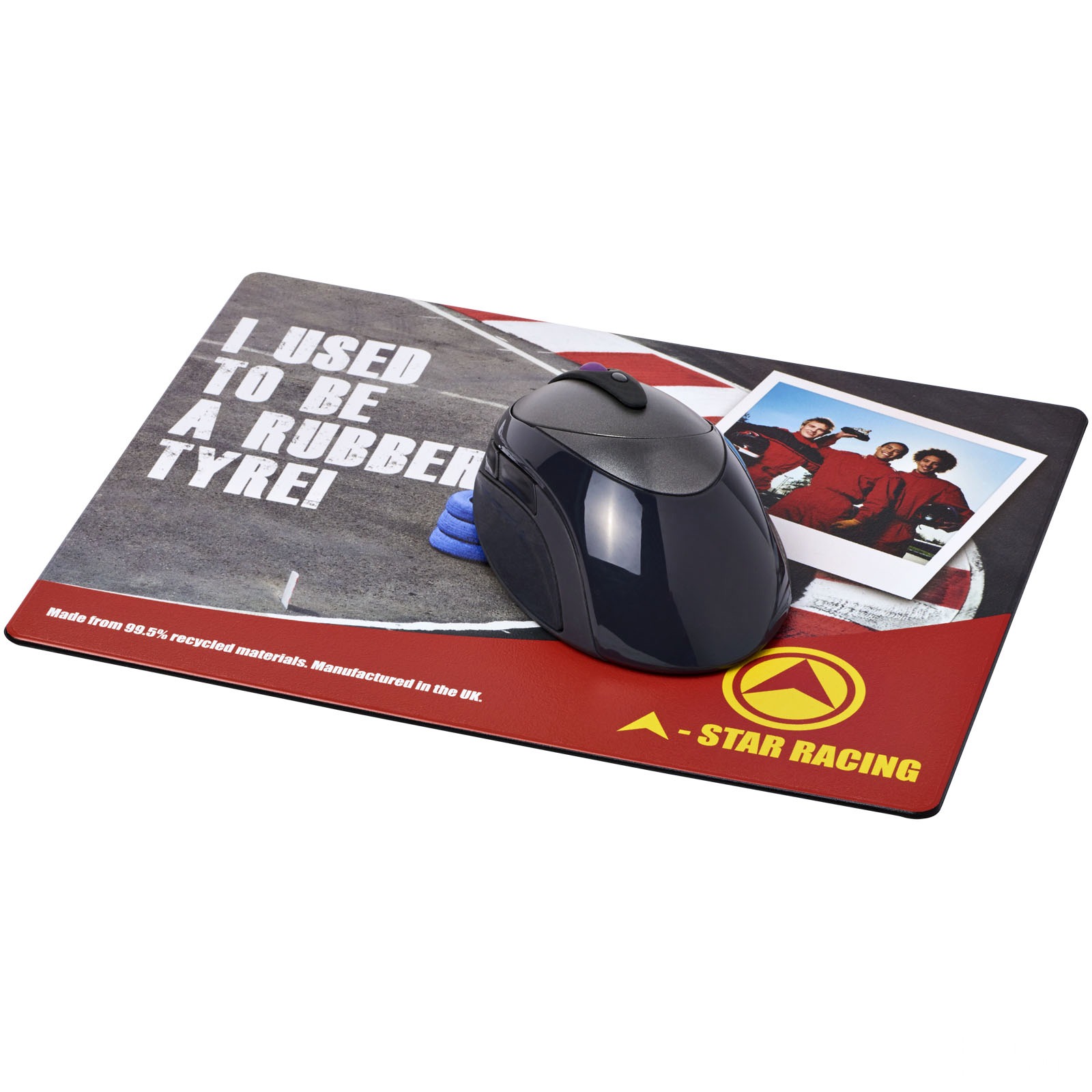 Brite-Mat® musmatta med däckmaterial