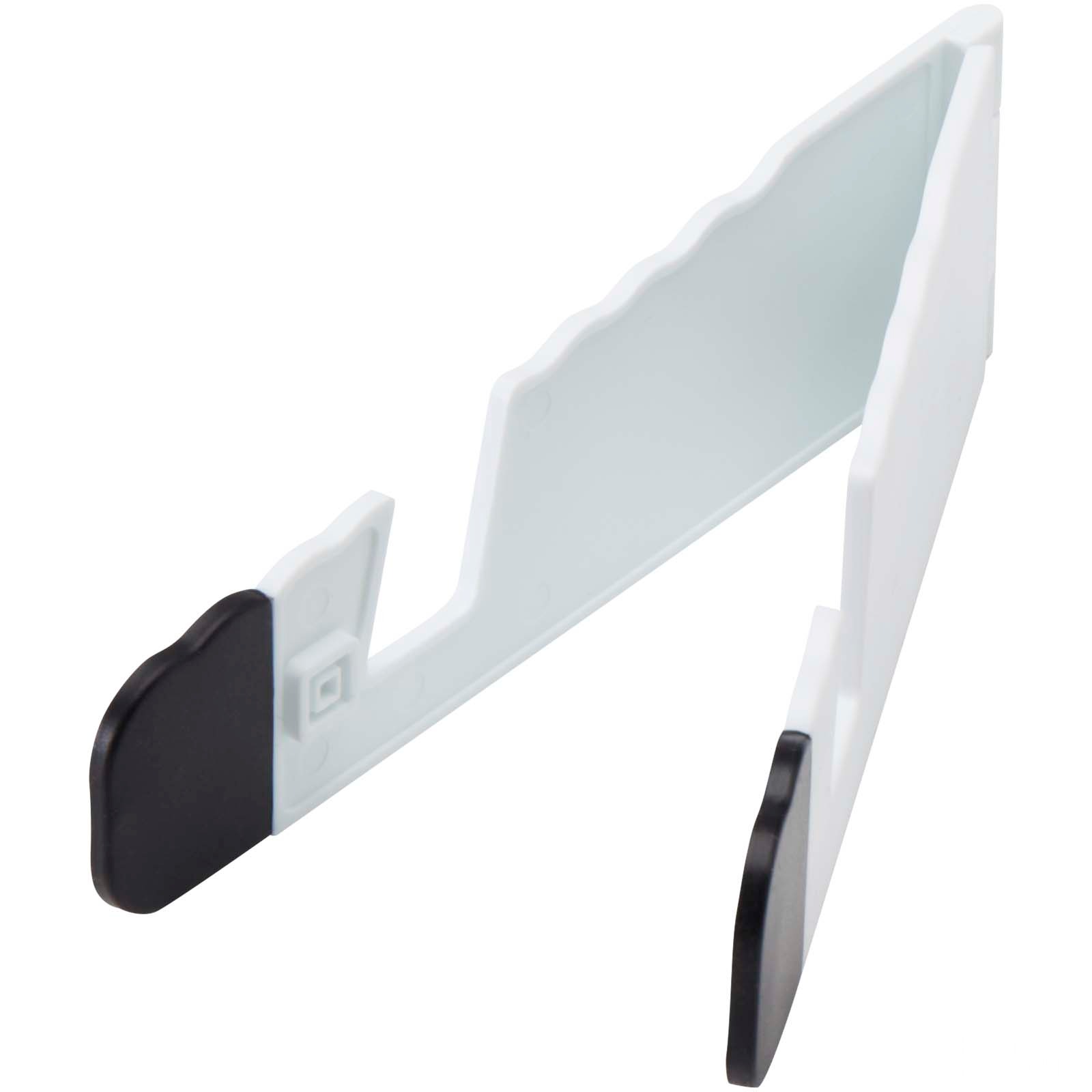 Buna recycled plastic foldable tablet and phone stand