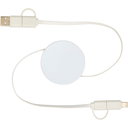 Citala 5-i-1 90 cm utdragbar datasynkroniserings- och 40 W snabbladdningskabel av återvunnen plast - bild 3