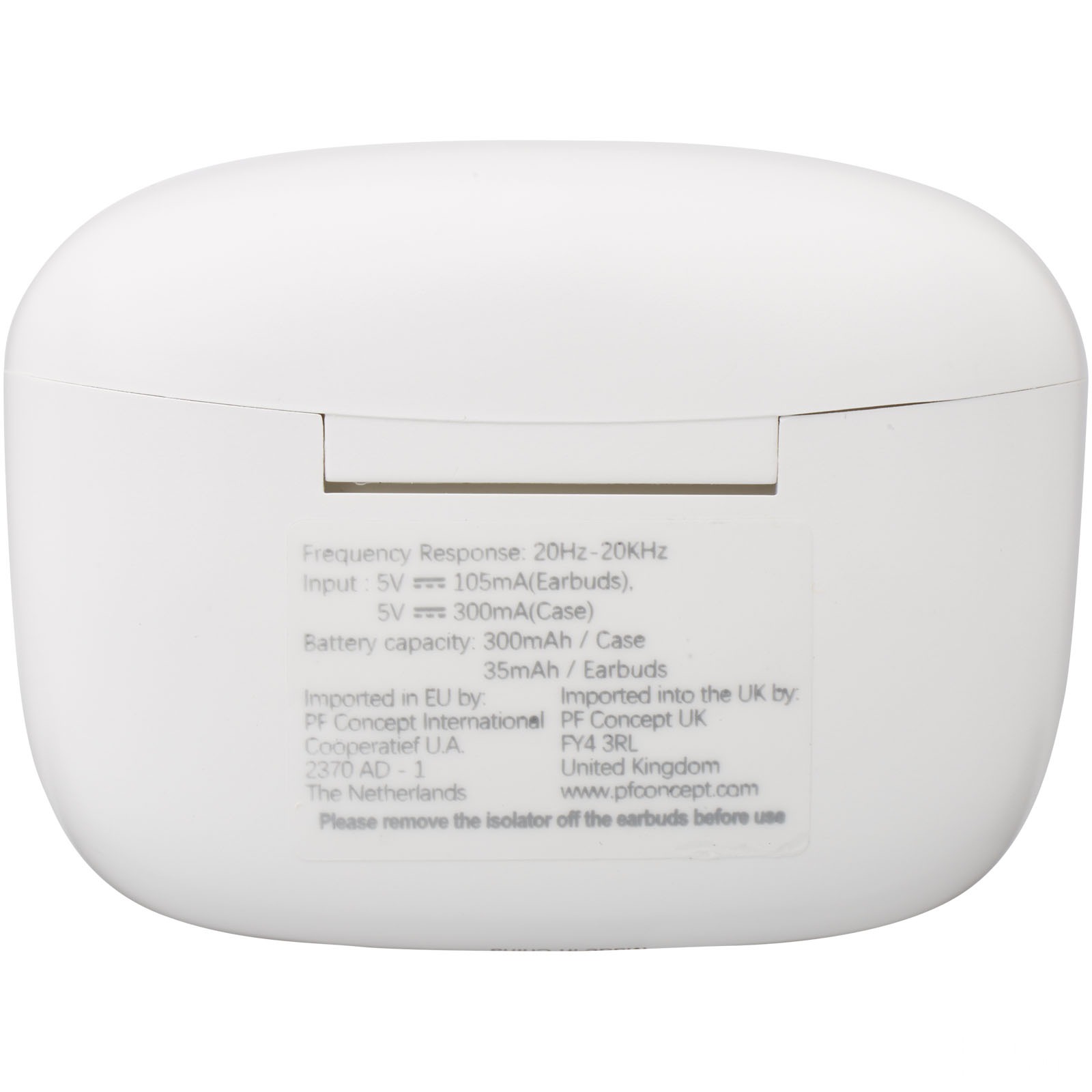 Essos 2.0 True Wireless ørepropper med automatisk paring og etui med logo