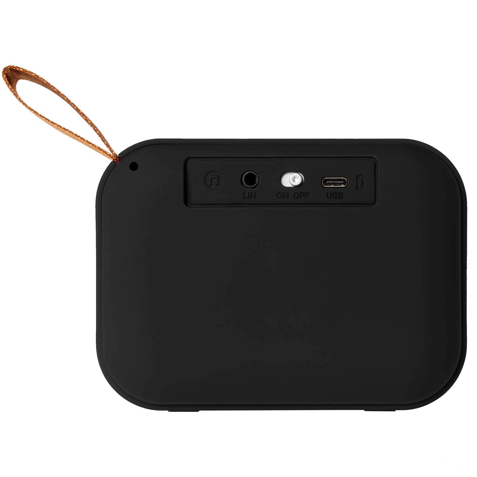 Fashion Bluetooth®-høyttaler i tekstil med logo