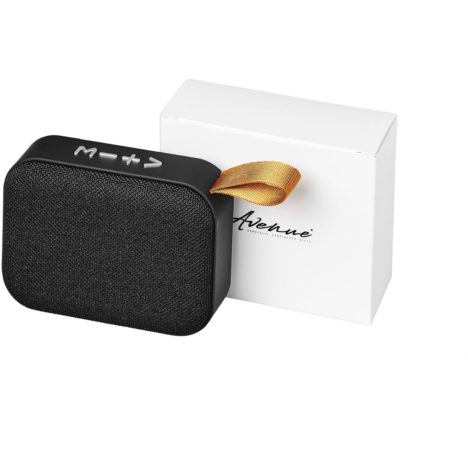 Fashion Bluetooth®-høyttaler i tekstil med logo