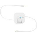 Gloas 5-in-1 recycled retractable data sync and 100W fast charge cable with smartphone tool kit - image 3